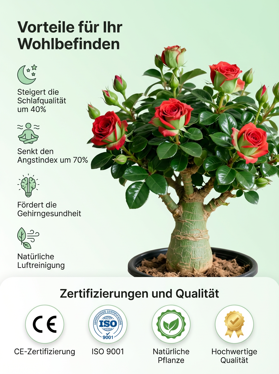 【Mit Wasser gedeiht es 100 Jahre】Wüstenrosen-Zwiebelblume✨️50 % Rabatt für eine begrenzte Zeit