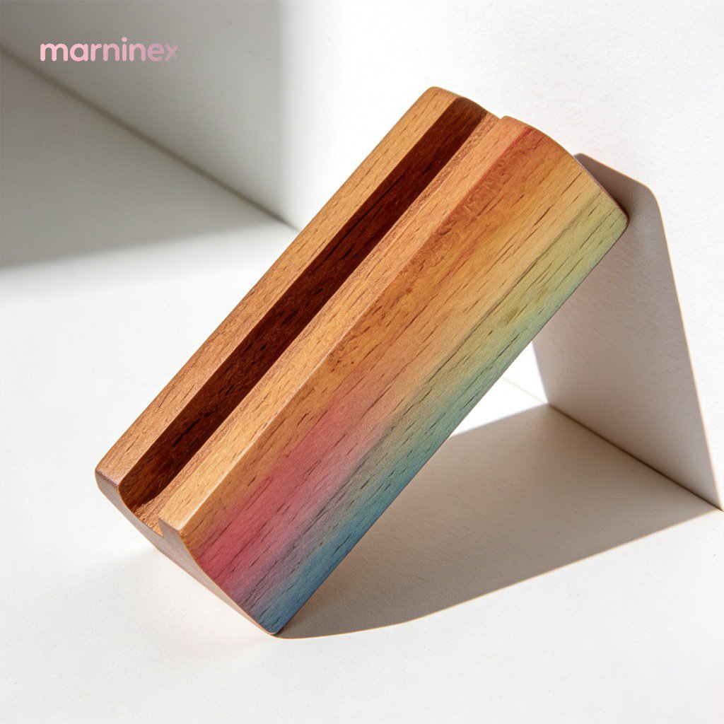 Kit de gestión de cables para escritorio de madera maciza (5 piezas)