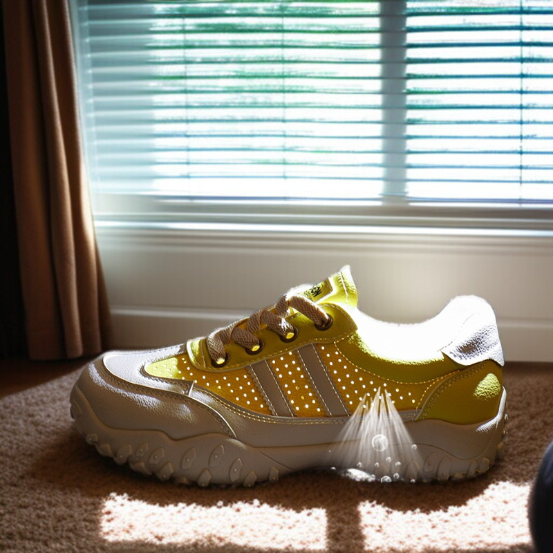 메쉬 소재로 통풍이 우수한 신발