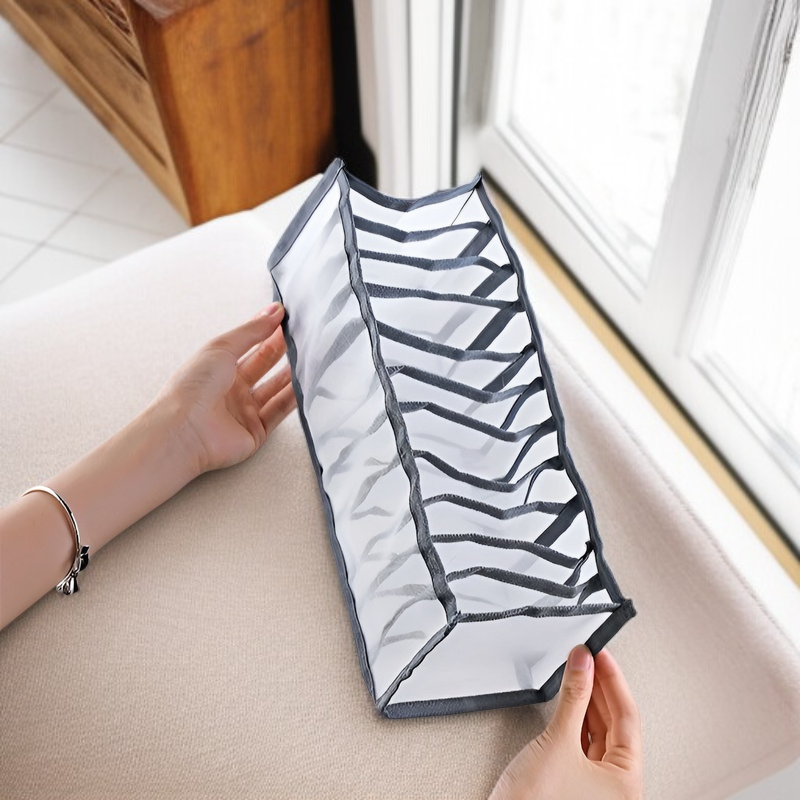 여성 가정용 수납함 망사 칸막이 속옷 수납함 서랍형 의류정리함 칸막이 양말정리칸 양말수납함