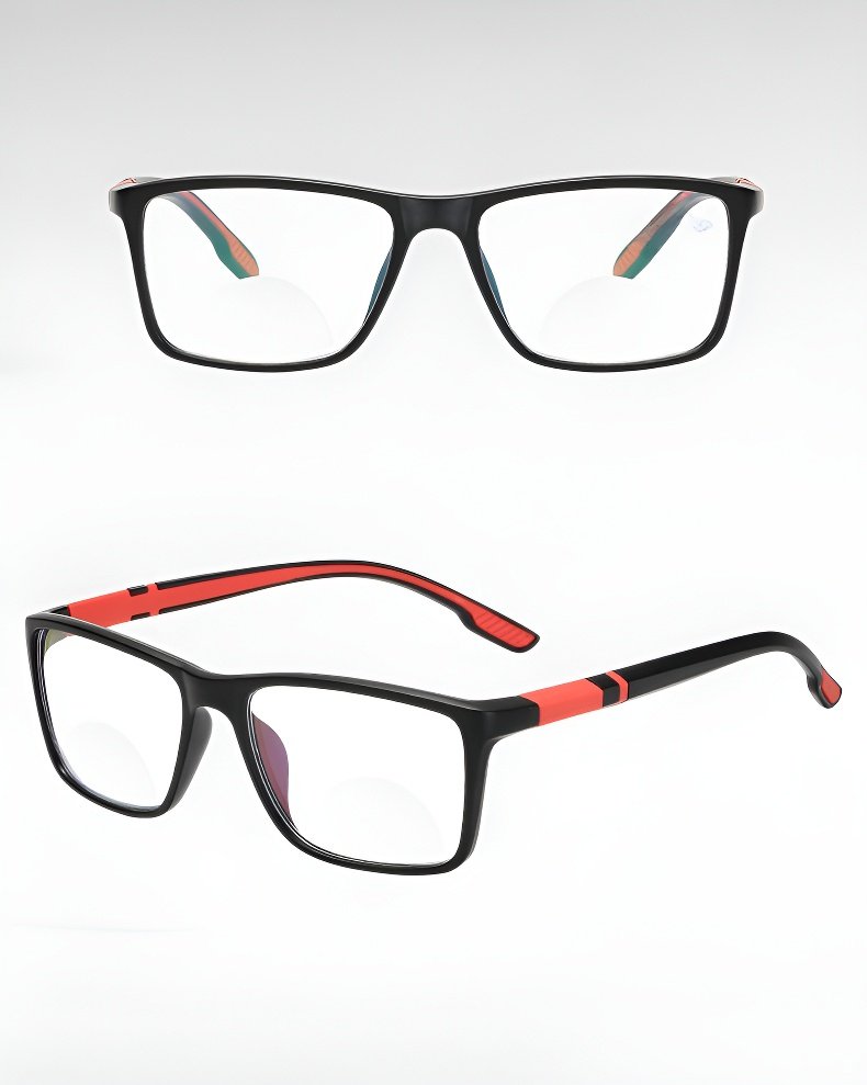 Nowoczesne okulary progresywne z filtrem blue light