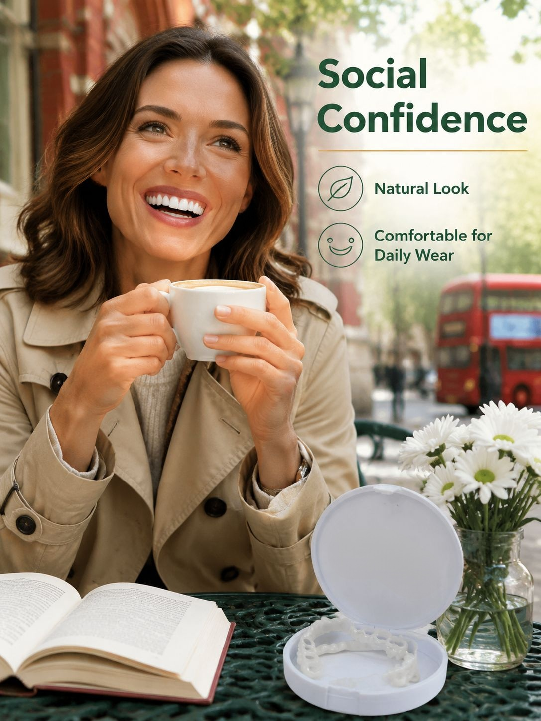 Invisible Snap-On Veneers, Easily Regain Your Charming Smile