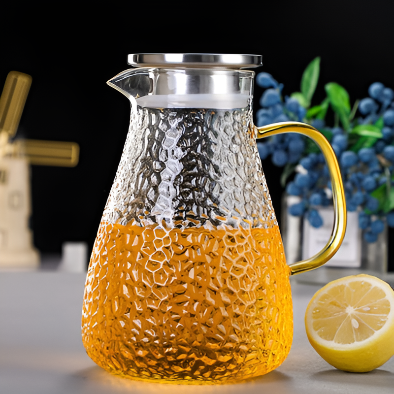 Heat-resistant Glass Jug for Cold Drinks