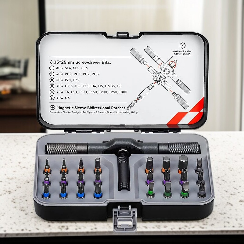  다기능 래칫 드라이버 세트