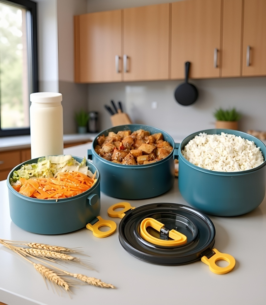 サステナブルなステンレス製ランチボックス