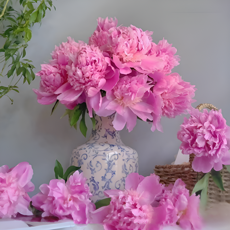 신선한 작약 씨앗