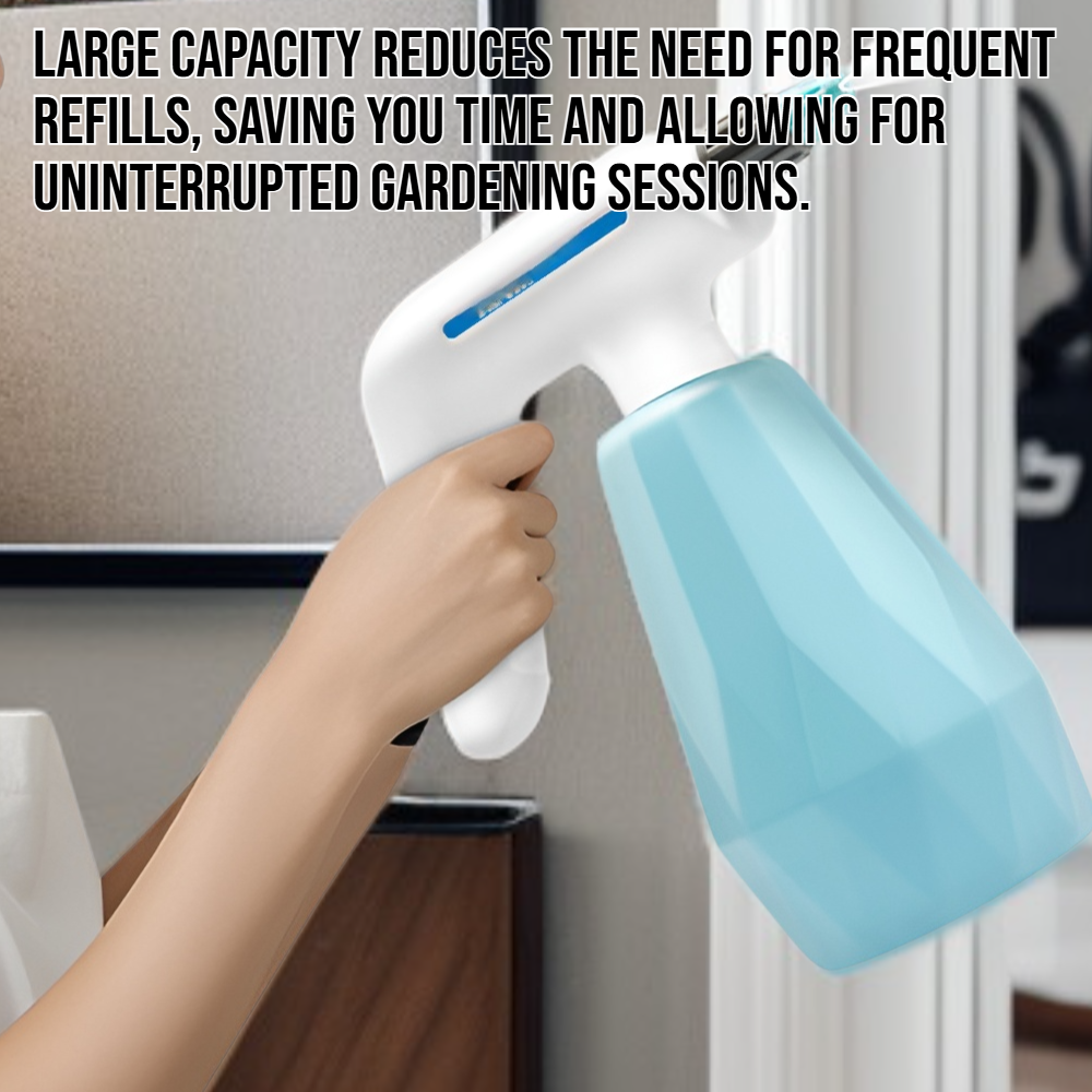 Versatile garden spray bottle with ergonomic handle