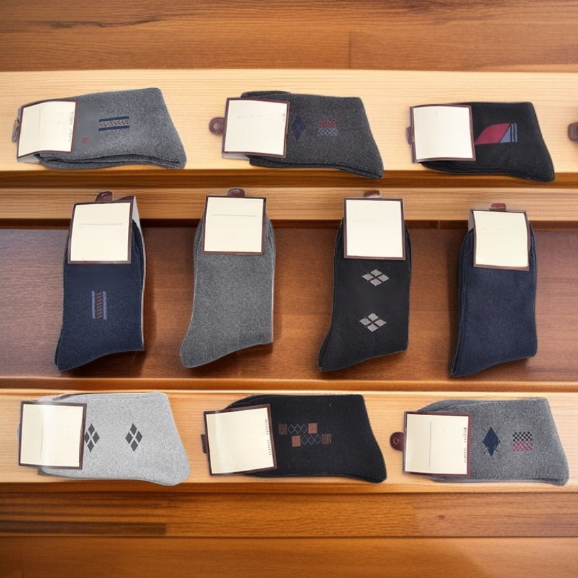 メンズミドル丈ソックス