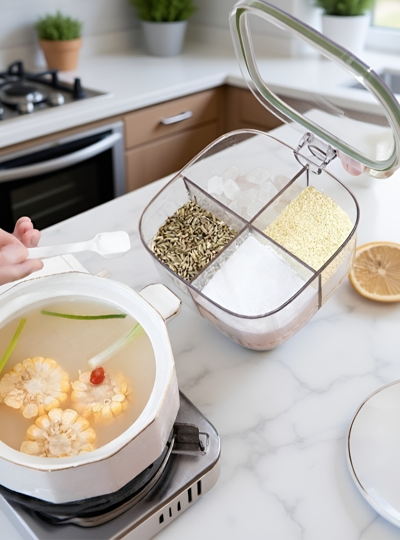 علبة توابل مثالية لتنظيم المطبخ