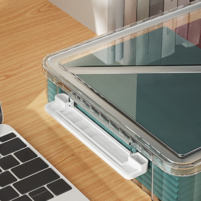 Transparent Desktop Storage Box for Home Use