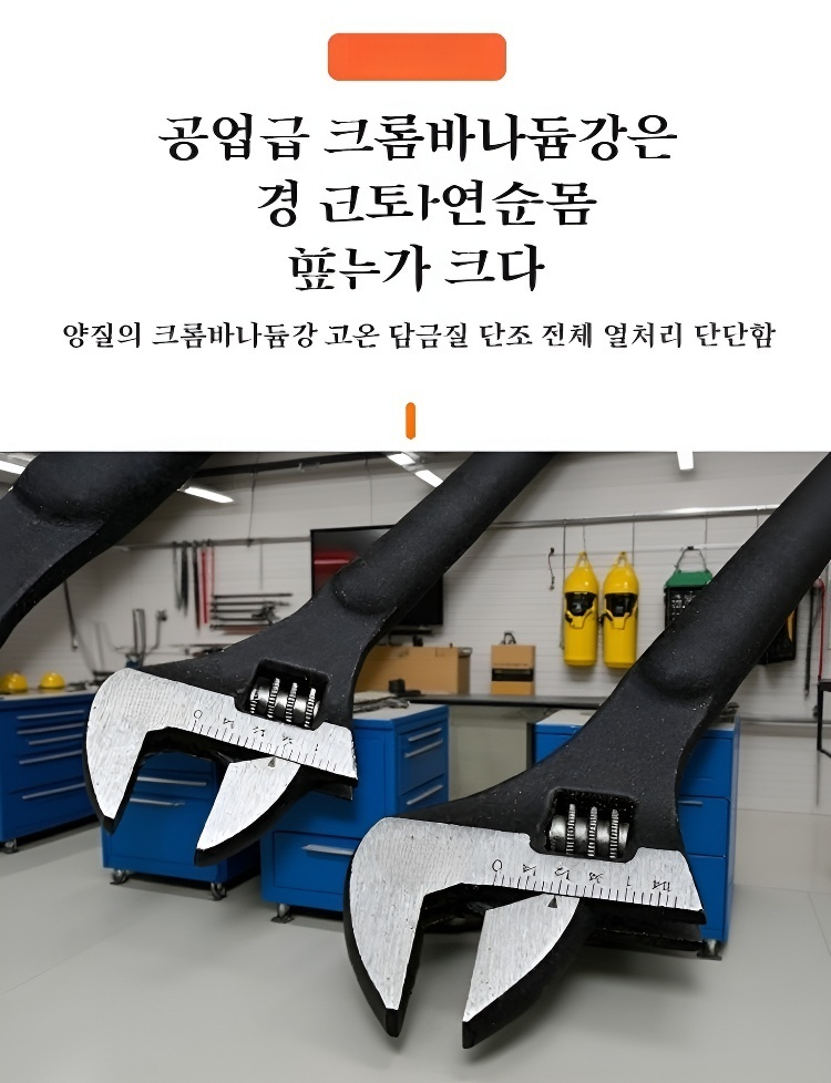가정 수리용 멀티액티브렌치 활용 장면