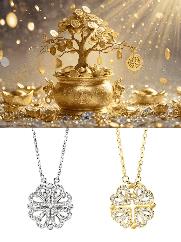 사랑의 네잎클로버 목걸이