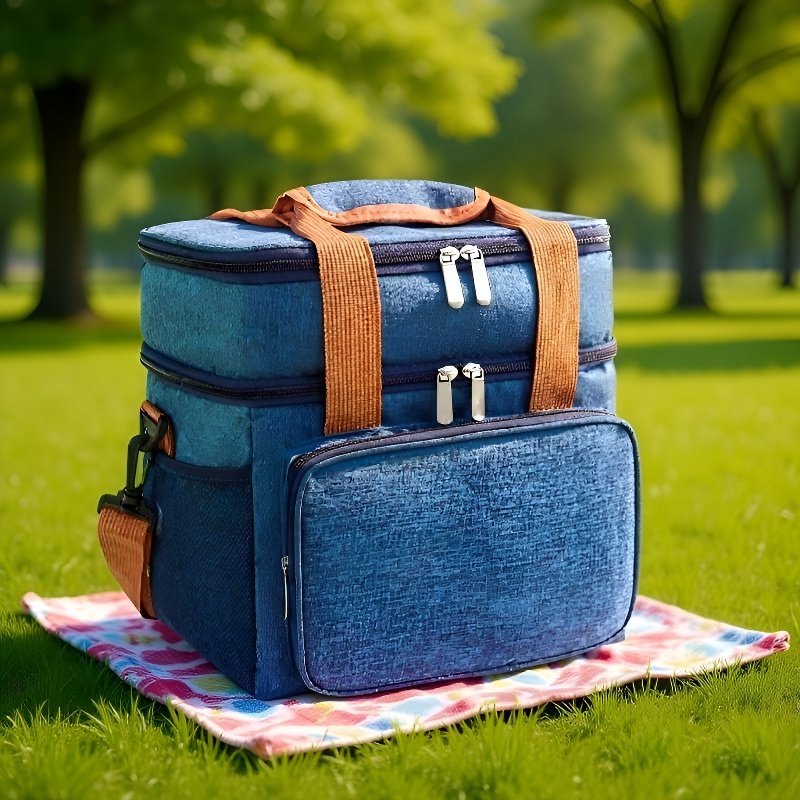 방수 및 보온 기능이 있는 크로스바디 런치백