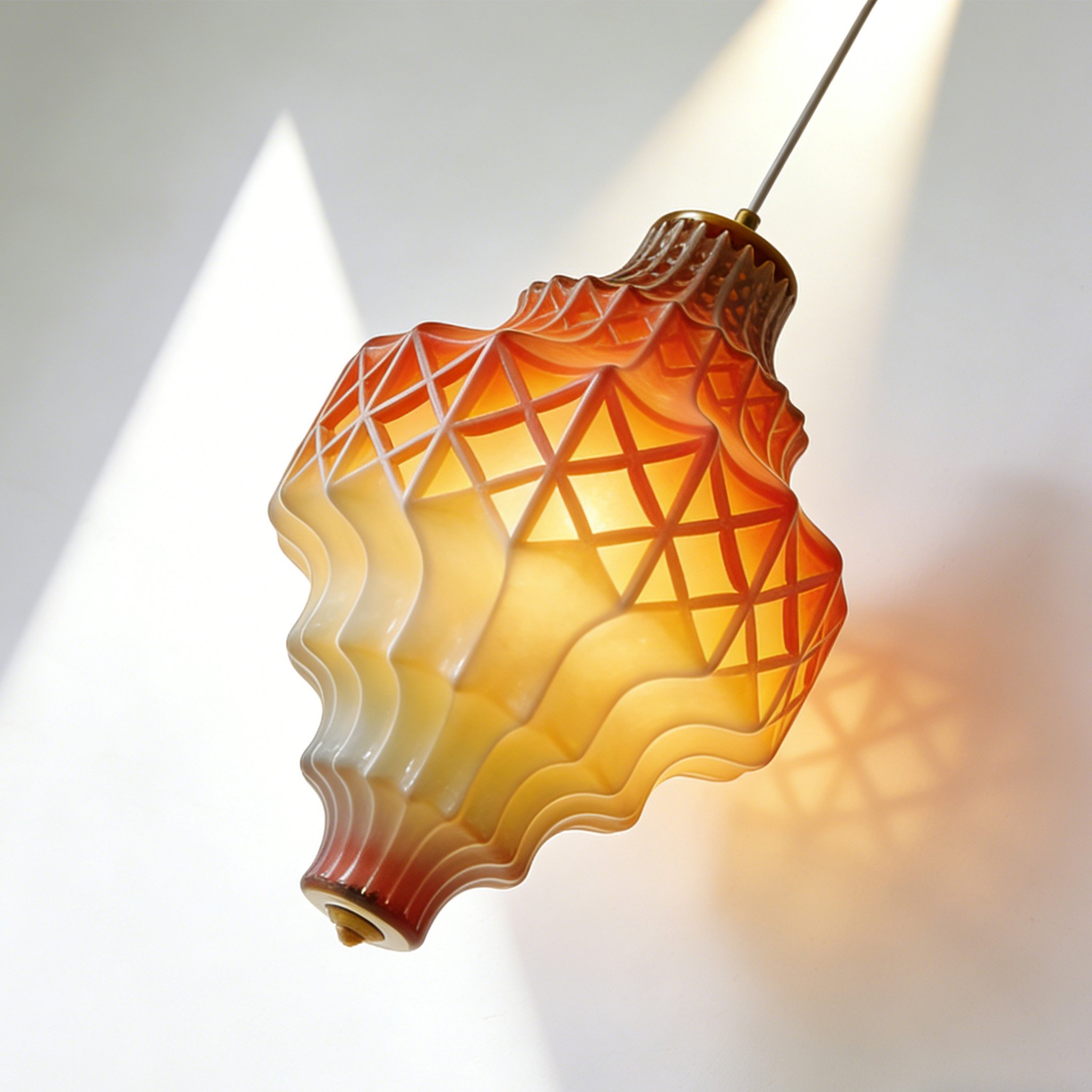 Lámpara colgante artística y creativa