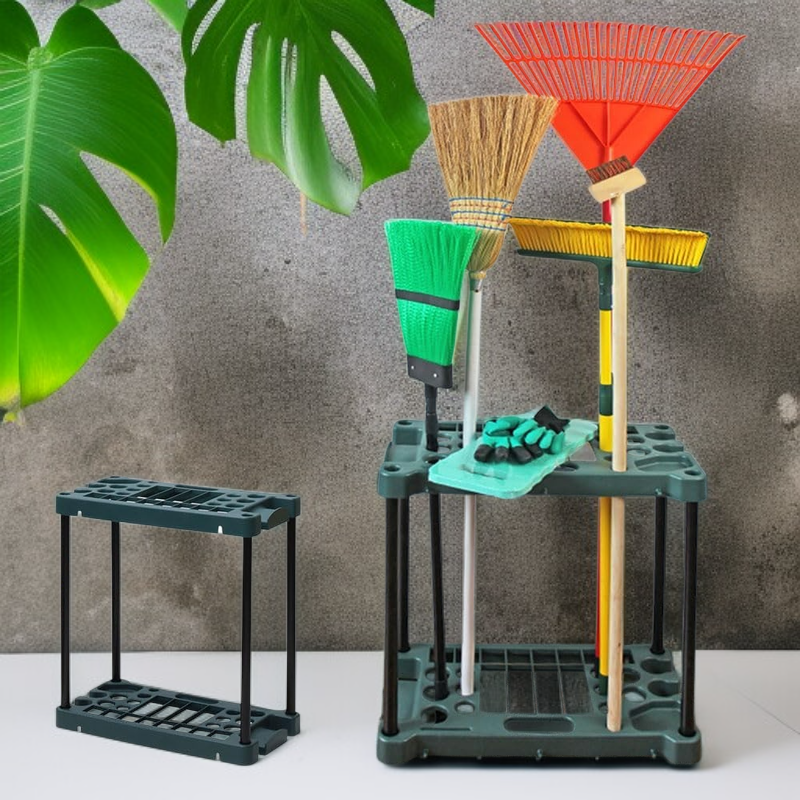 Gartenwerkzeug Aufbewahrungsregal Gartenarbeitsgeräte Ständer