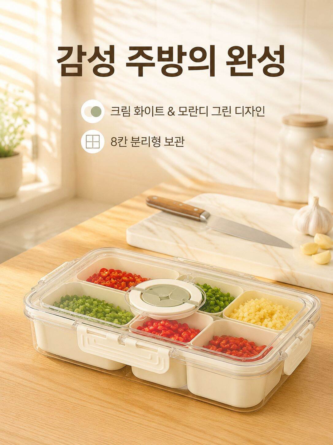 다기능 8분할 진공 보관함