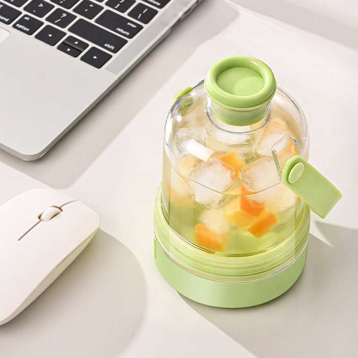 夏日墩墩杯帶提手冰格水壺