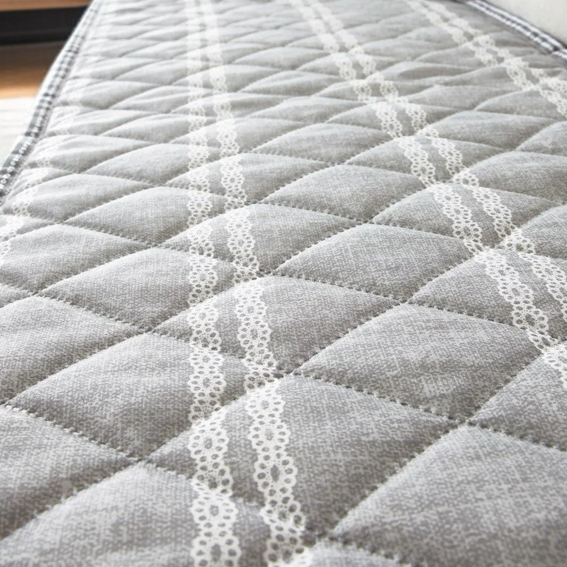 カーボンファイバー電気敷きマット 多様なデザイン グレー/アイボリー