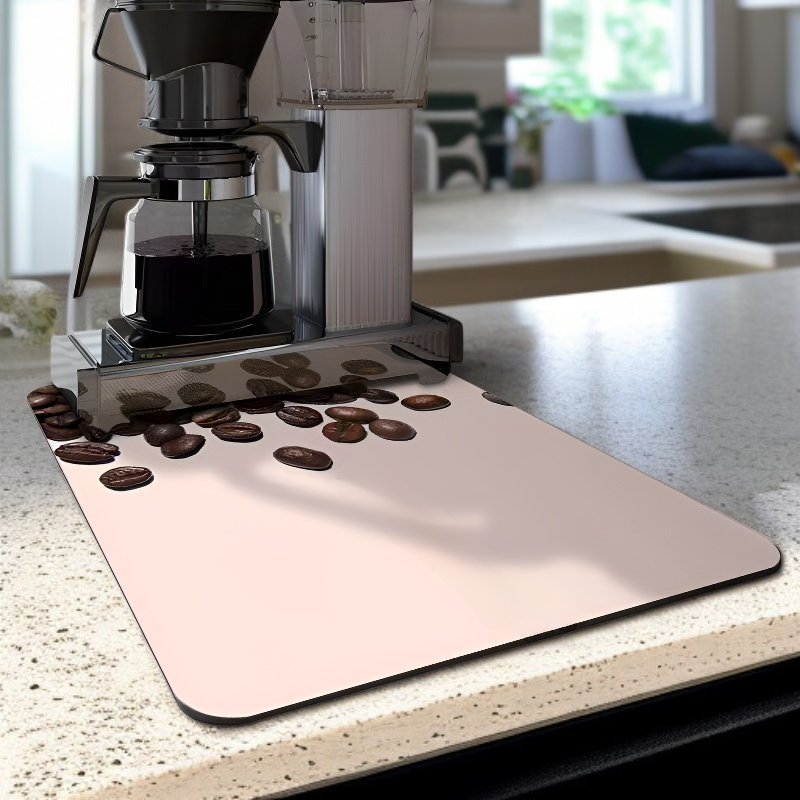 コーヒーマシン用水切りマット 吸水・滑り止めカップコースター