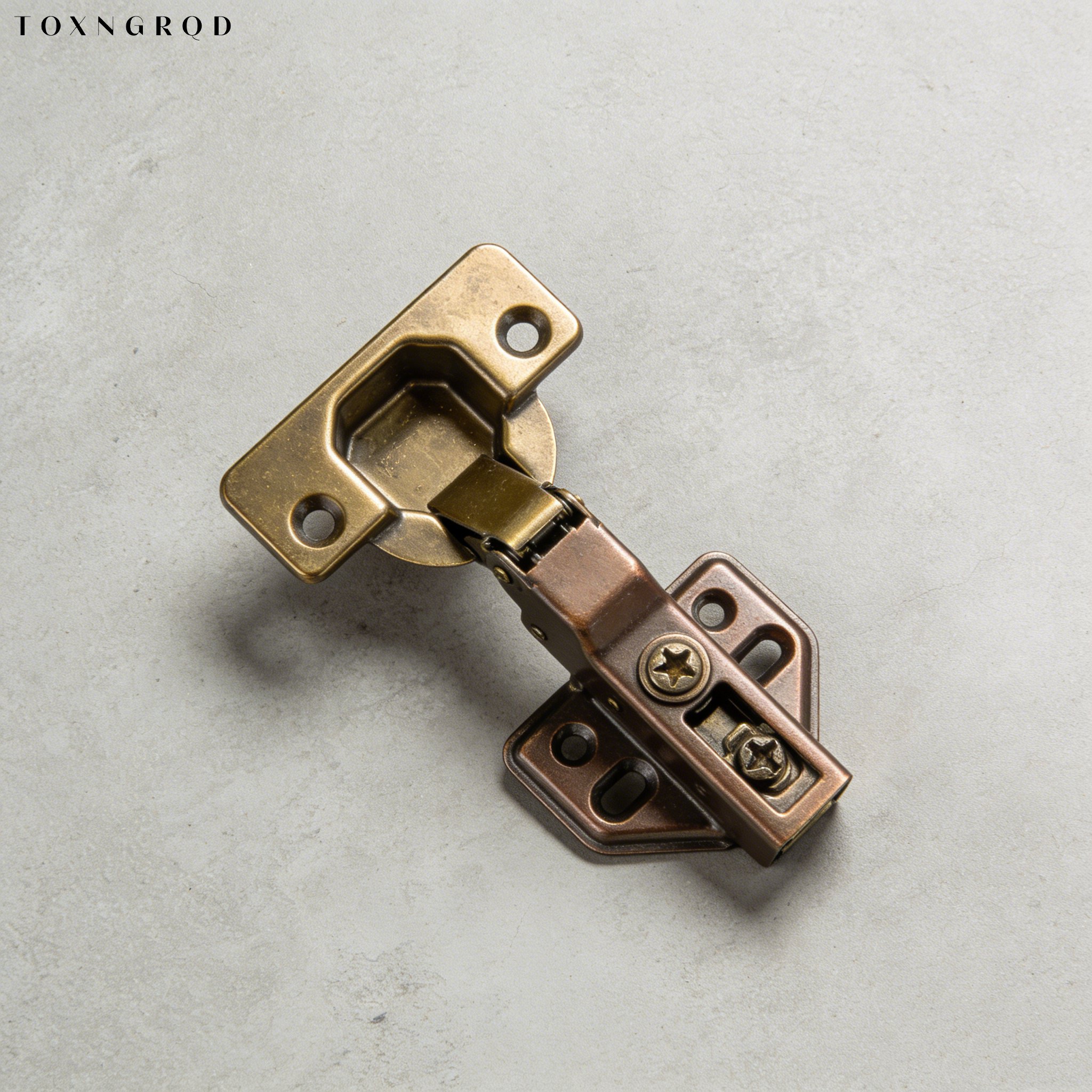 Bisagra de tope hidráulico sin orificios(paquete de 4)