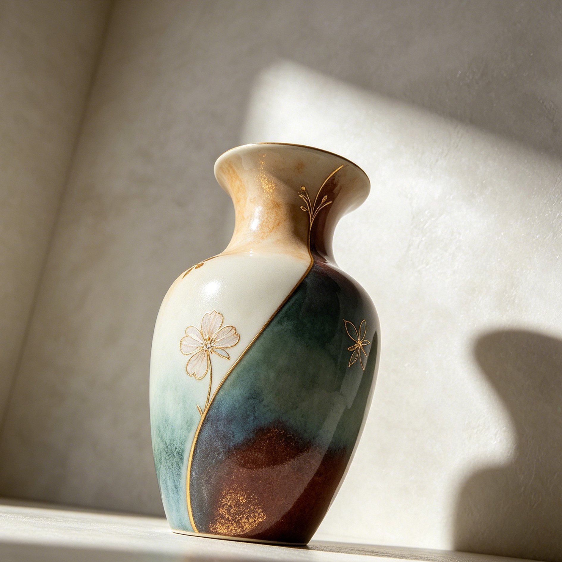 Terrakotta-Blumenvase Dekor (Doppelpack)