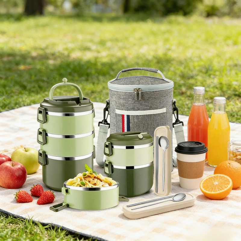 保溫方形便當盒