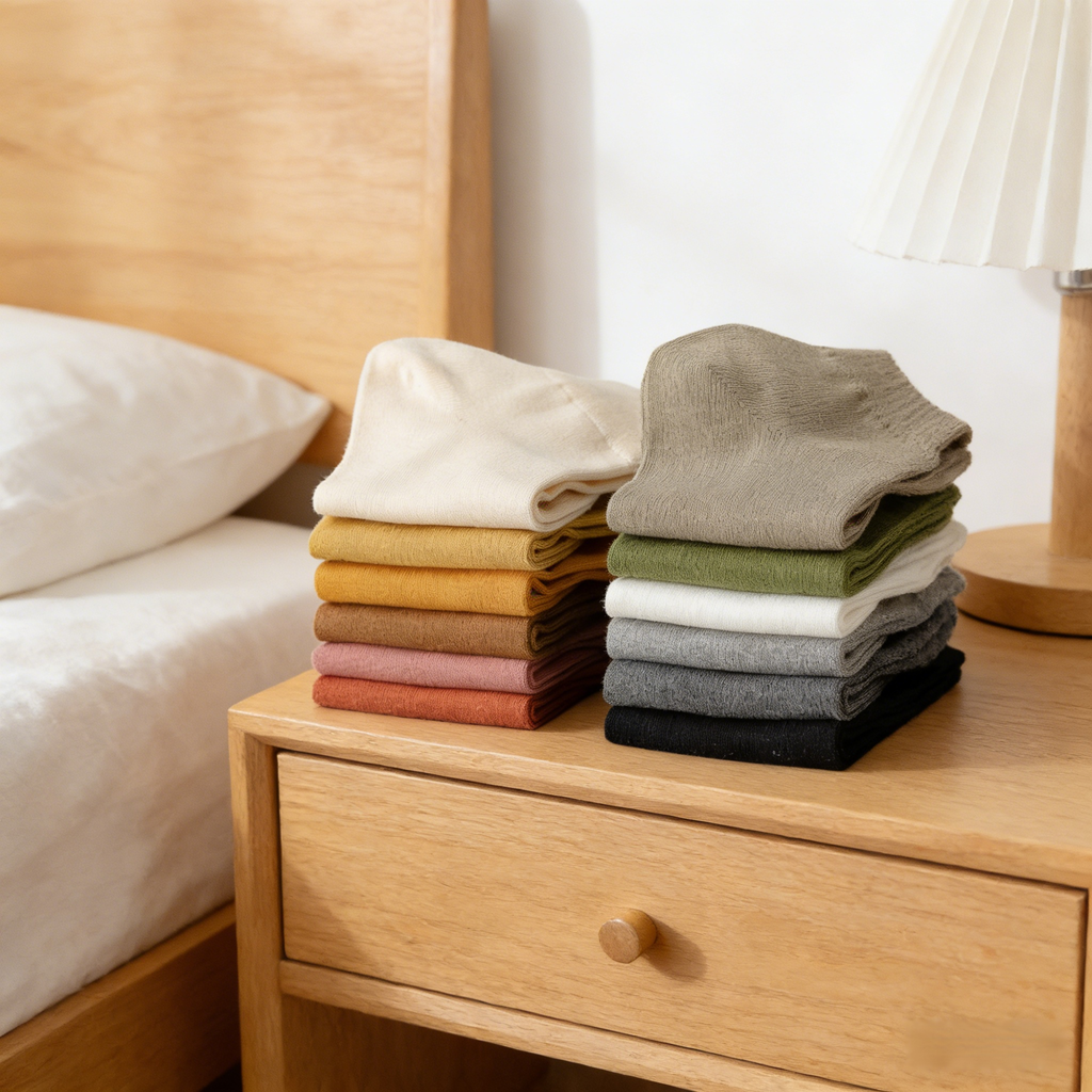 Women's breathable mesh knee-high socks