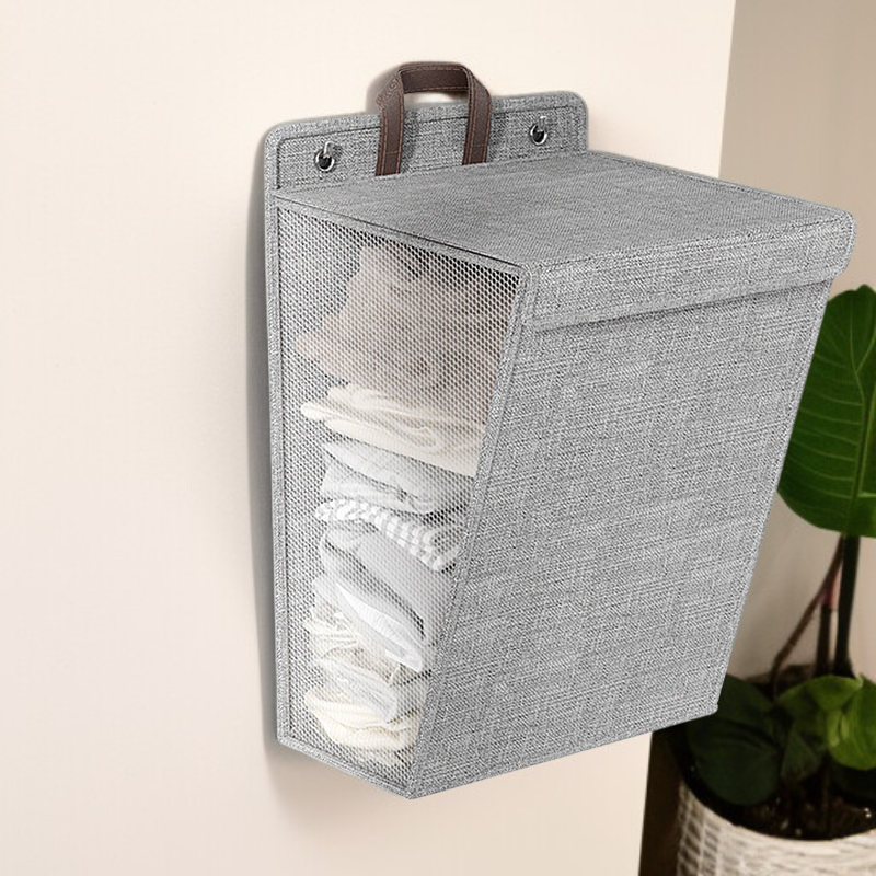 Panier de rangement multifonction pliable, indispensable pour dortoir et maison