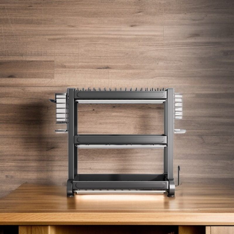 多機能食器ラックと水切り