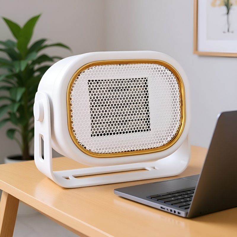 小型で速暖性のある卓上ヒーター