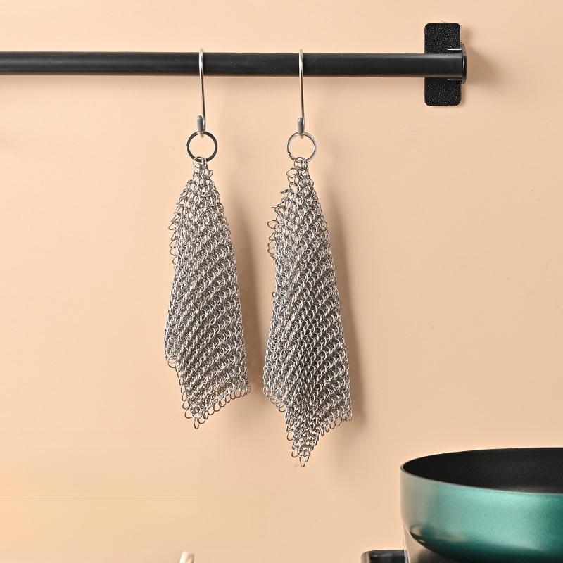 ลูกบอลทำความสะอาดครัวสแตนเลส