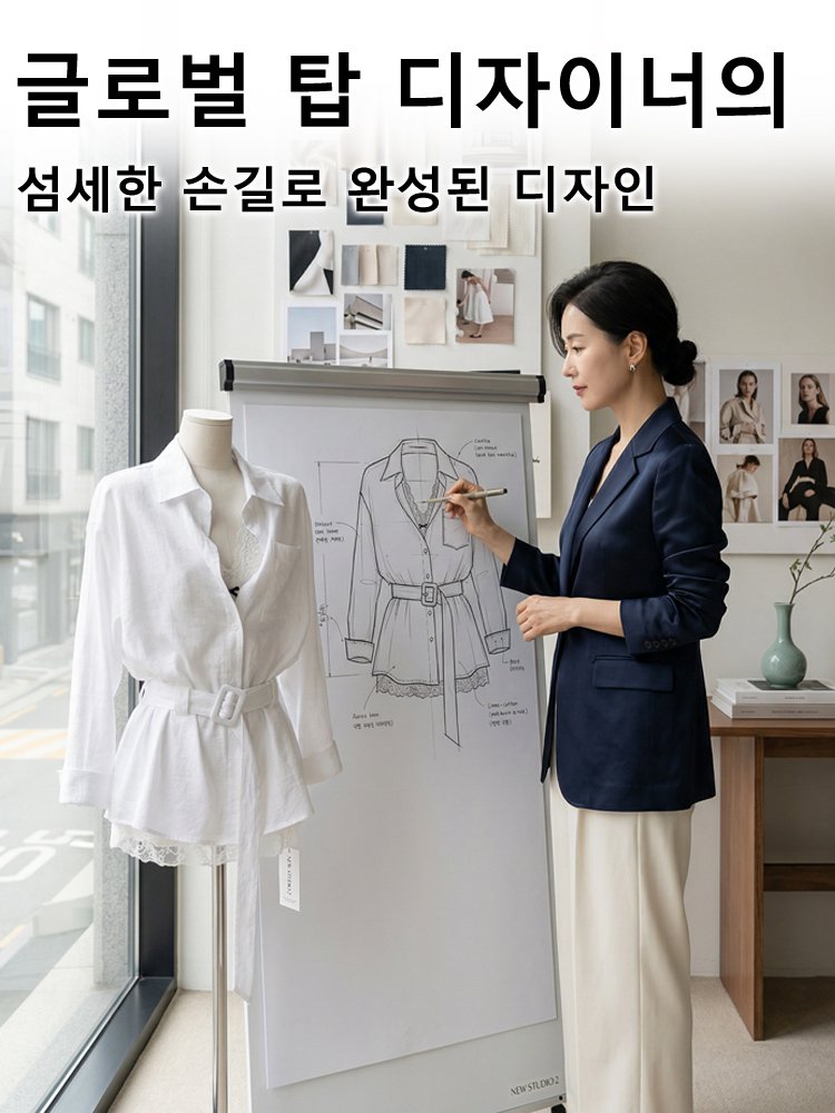[필수템] 웨이스트 잡아주는 루즈 셔츠