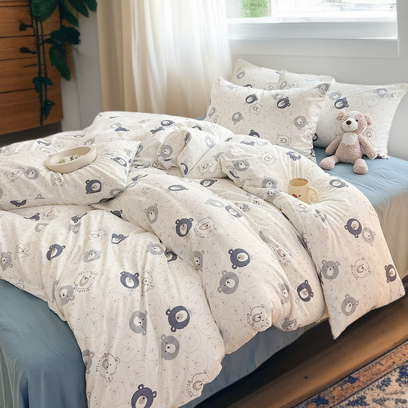 純棉床單被套三件套