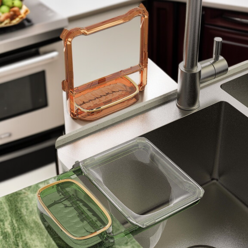 Sink Strainer Bag Holder for Leftover Food