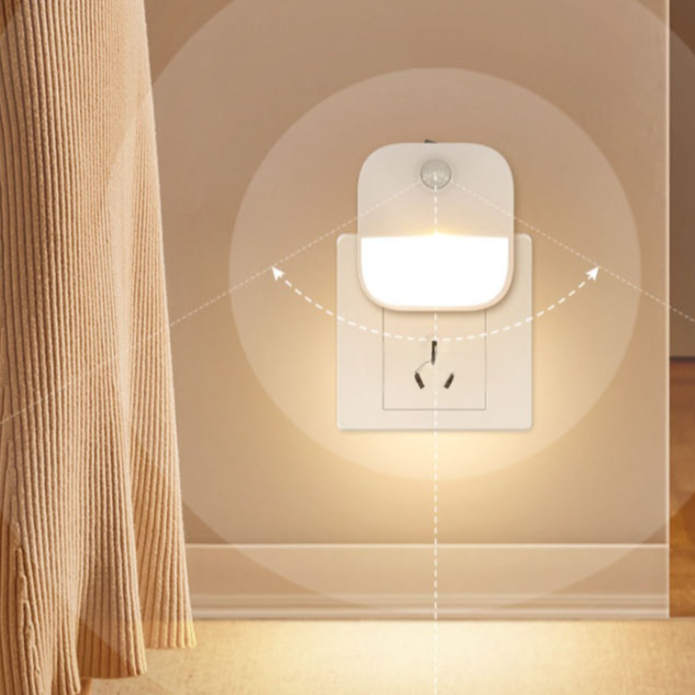 동작 감지 LED 플러그인 조명