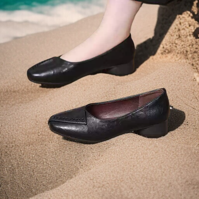 엄마 컴포트 소프트 로퍼 펌프스 단화 엄마신발 소프트 로퍼