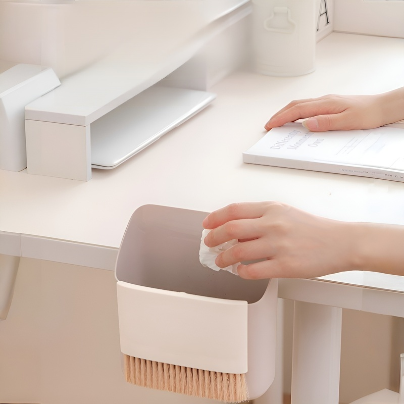 家庭用ミニほうきとちりとりセット、壁掛け式デスクトップ掃除用ゴミシャベル、紙吹雪収納ボックスセット