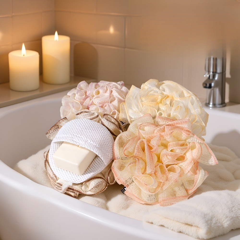 2 in 1 ソープバススポンジ