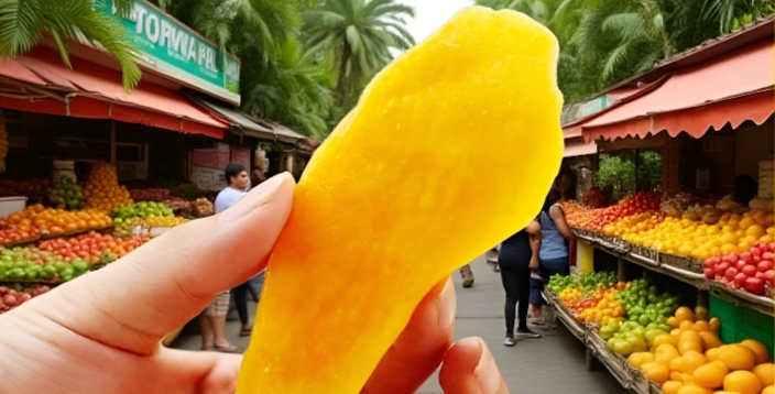 휴대하기 좋은 개별 포장 말린 망고