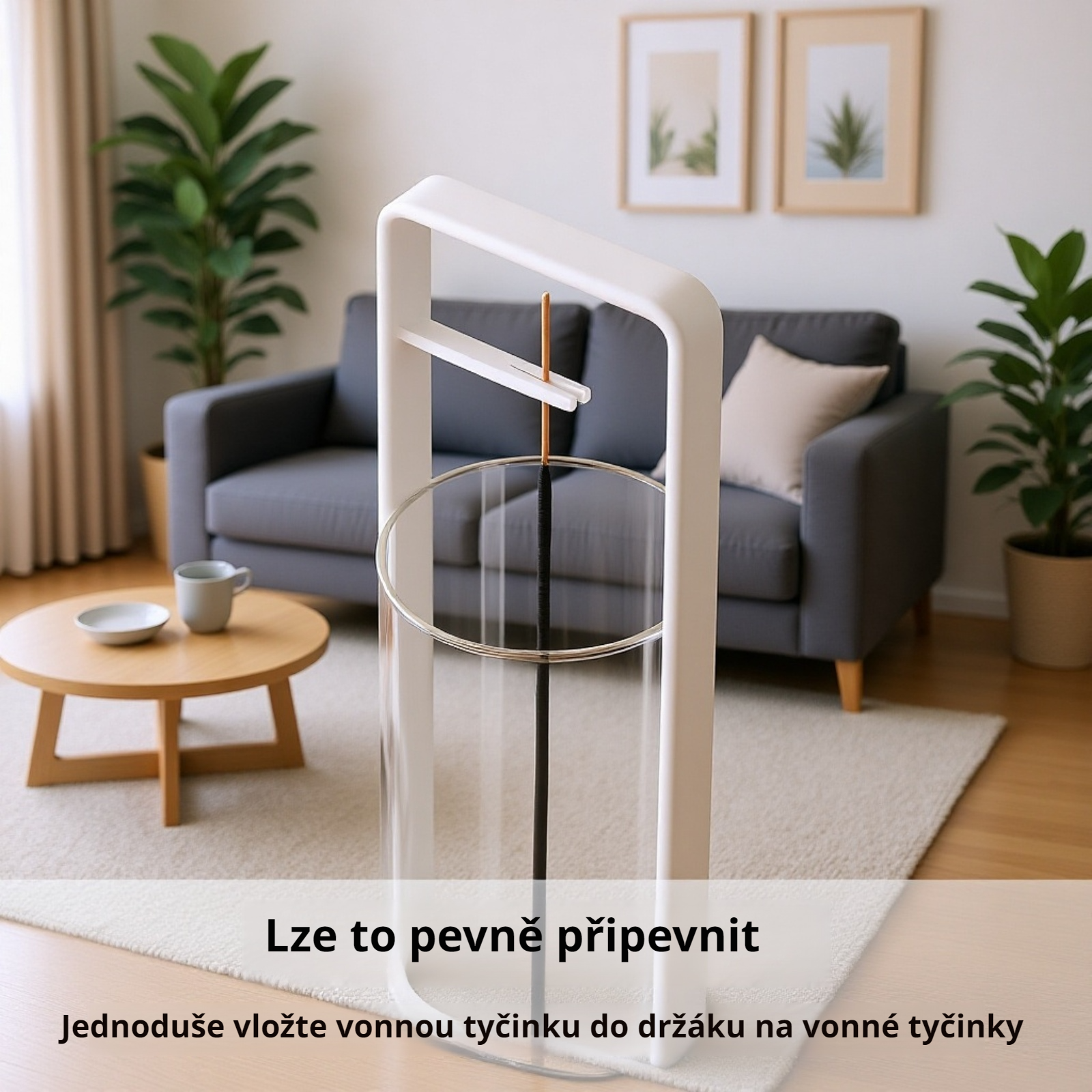 Stojan na kadidlo pro aromaterapii