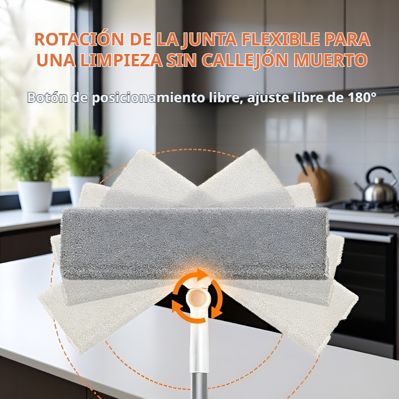  Limpiador de ventanas 3 en 1 con barra extendida