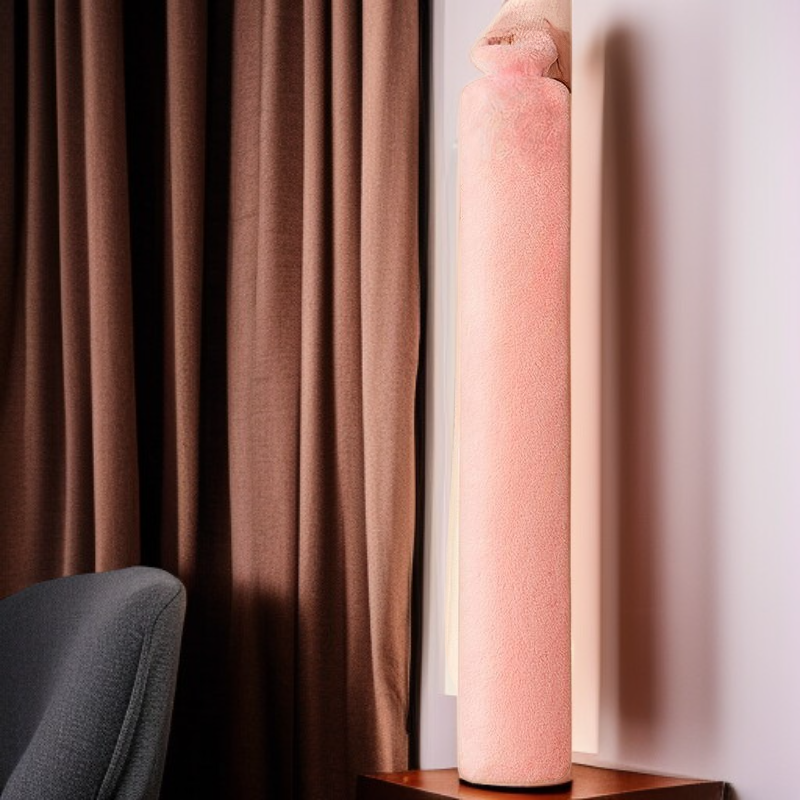 كيس ماء ساخن طويل من PVC، مضاد للانفجار، مع غطاء قطيفة لتدفئة اليدين والسرير