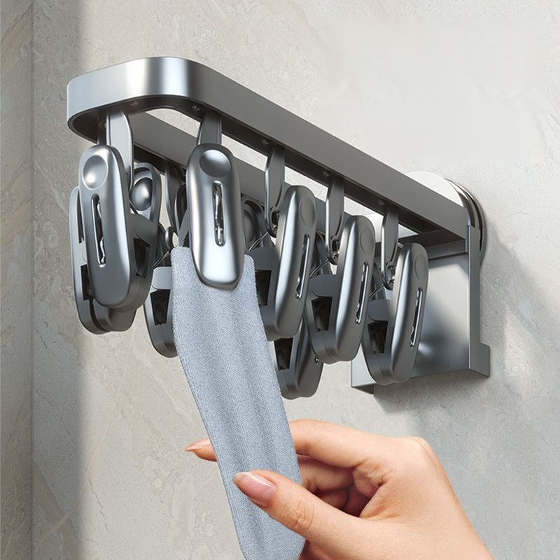 접이식 흡착식 옷걸이