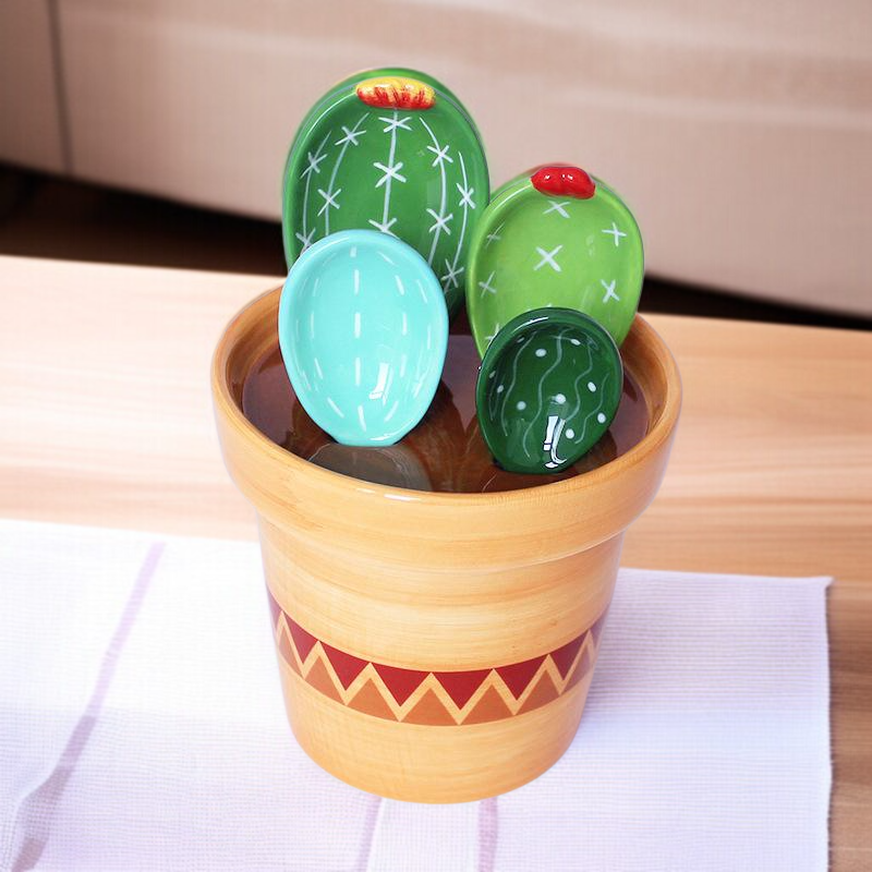 가정용 주방 도자기 숟가락 수납 받침대