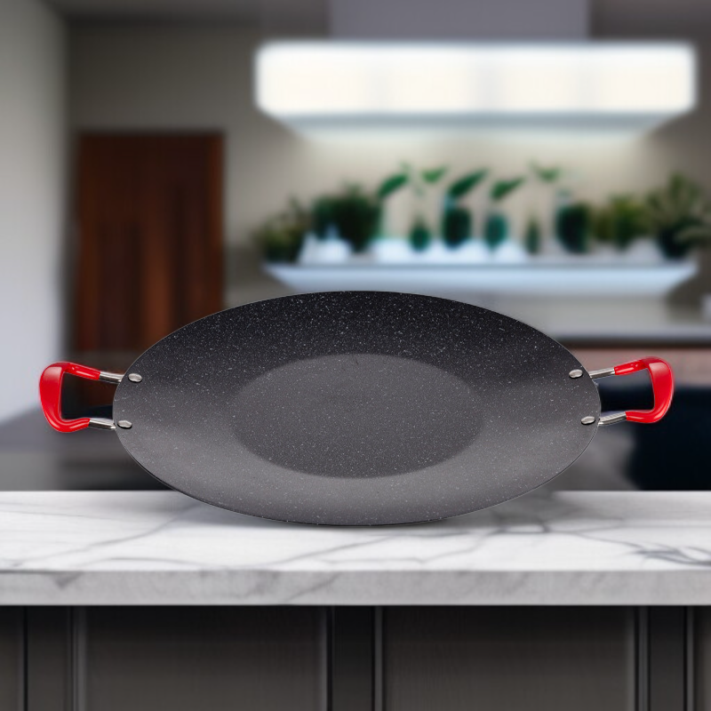 Portable heat-resistant polygonal non-stick baking pan