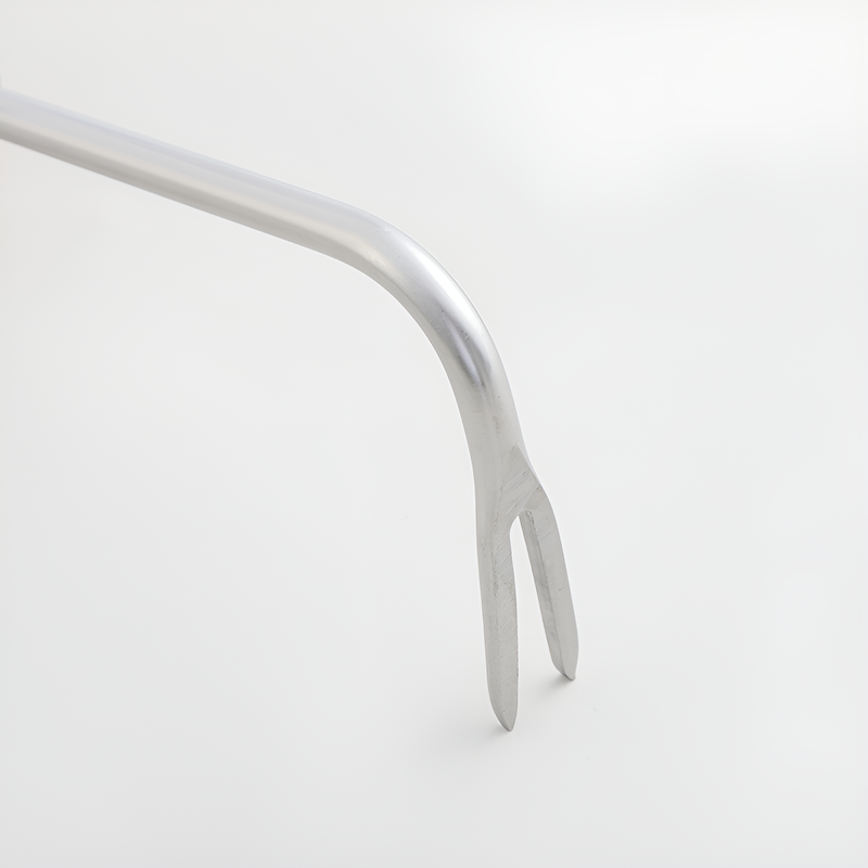 木製ハンドルの除草機