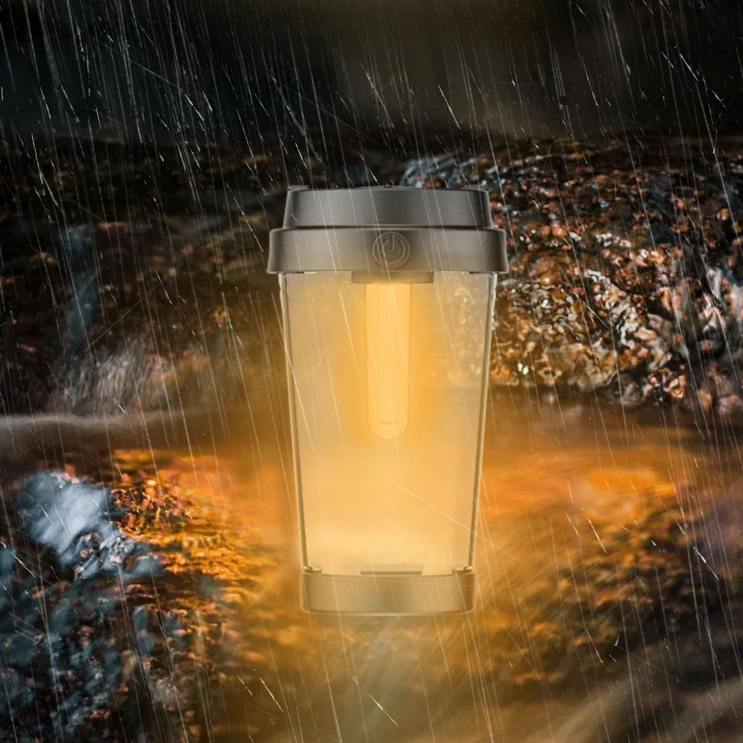 復古風格LED露營燈，防水戶外夜燈，裝飾臥室氛圍燈
