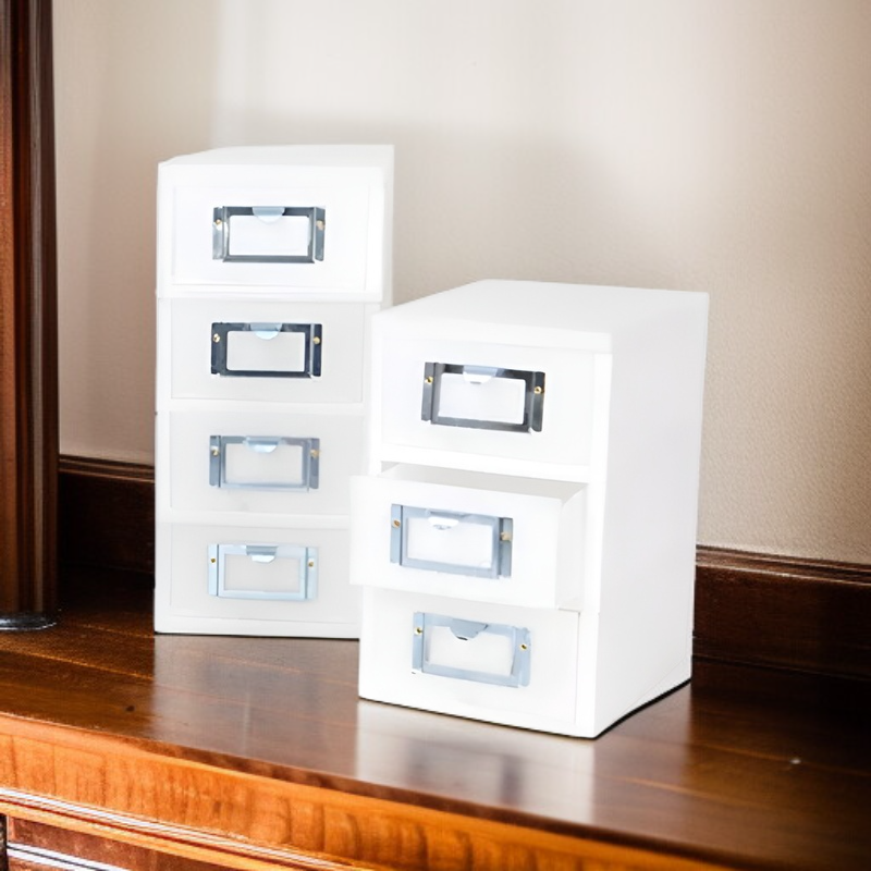 Mini zásuvková skříňka se třemi patry DecoZin Deco