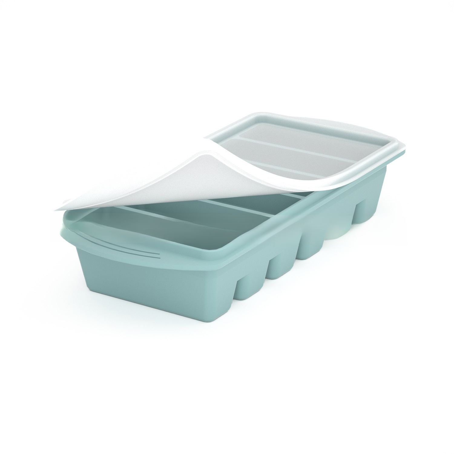 Household 4-Grid Ice Cube Tray with Lid