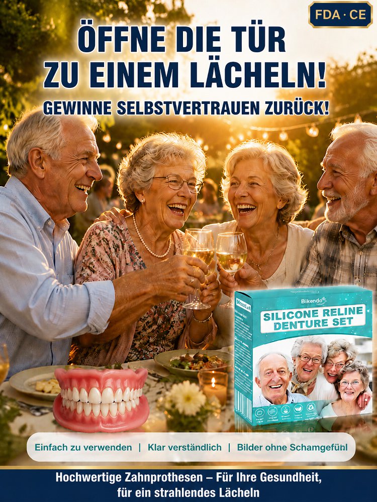 DIYcos Komplettes Zahnabdruck-Set Oben und Unten